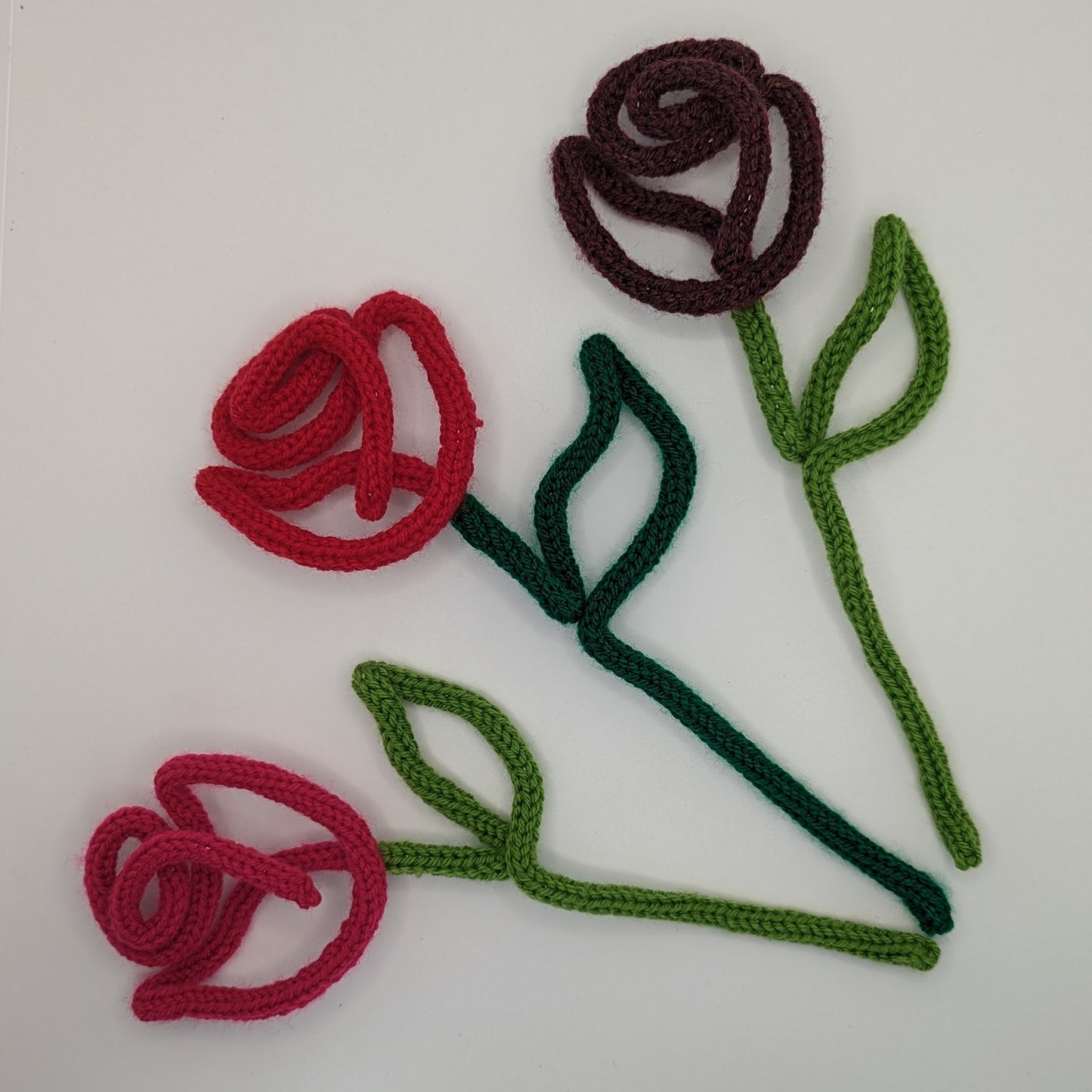 Rose wire flower stem