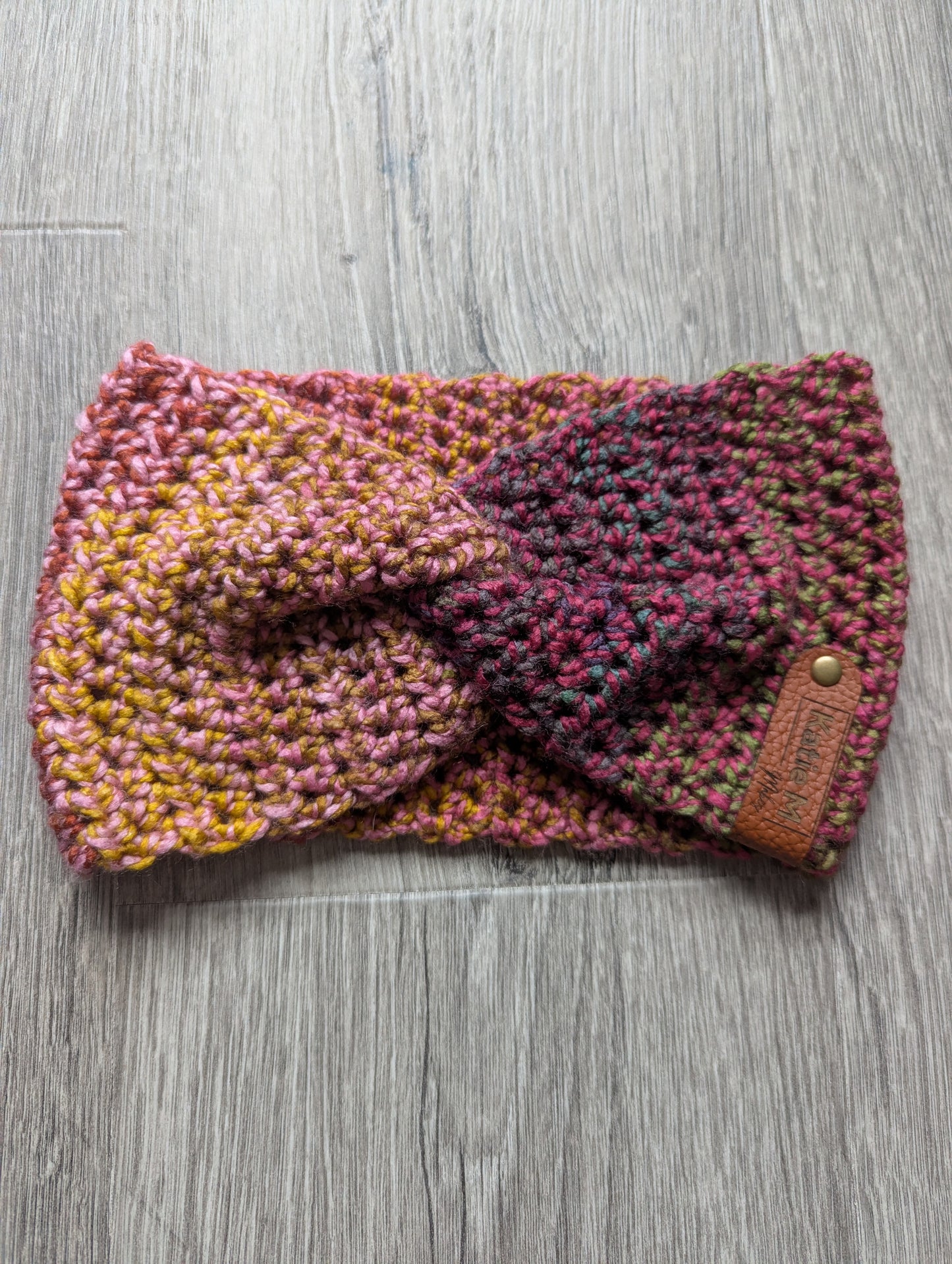 Crocheted Autumn Headband