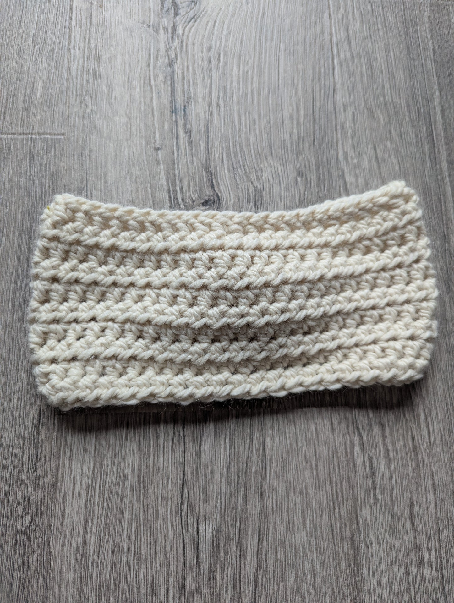 Adult Alpaca Cream Twisted Headband