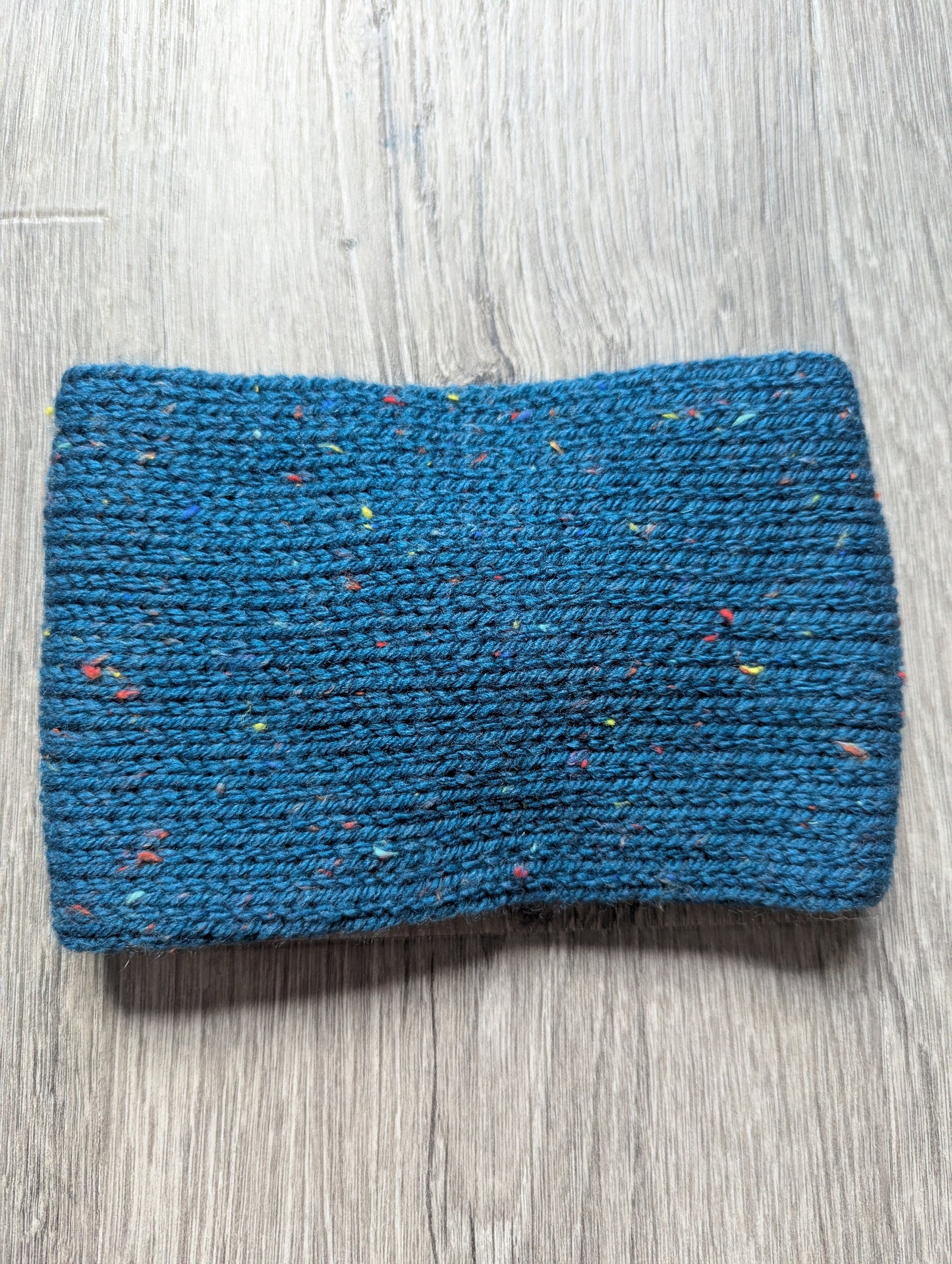 Knitted Teal Headband