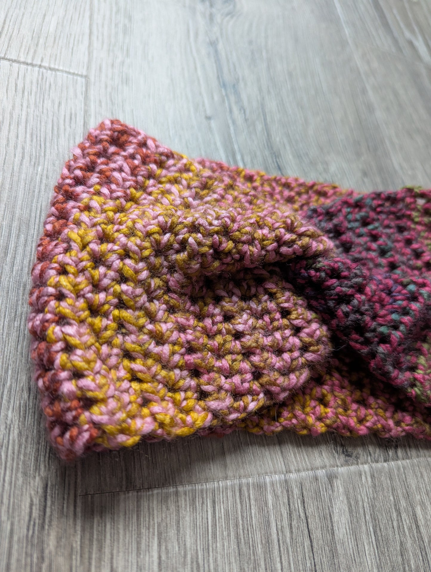 Crocheted Autumn Headband