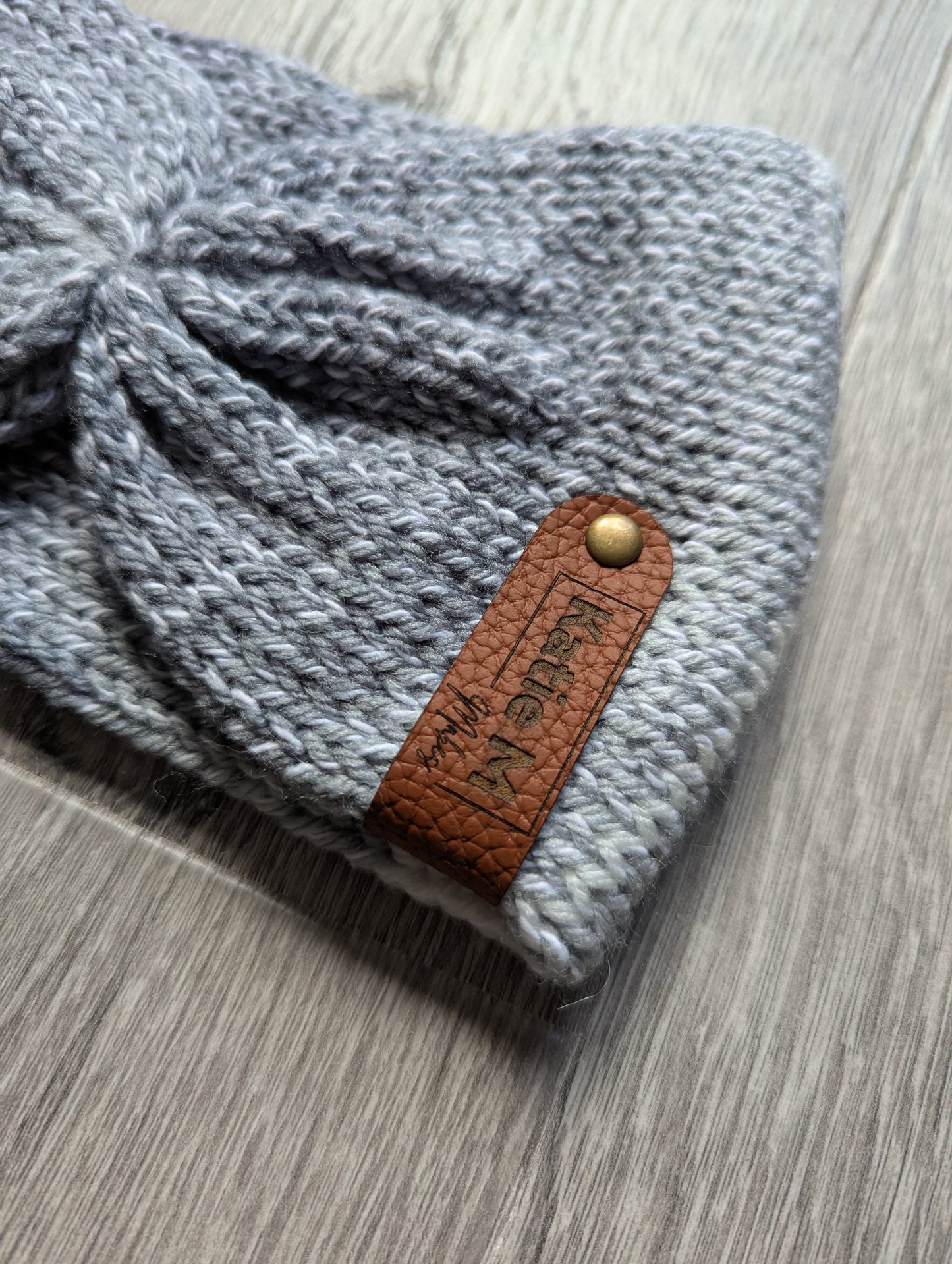 Knitted Monochrome Headband