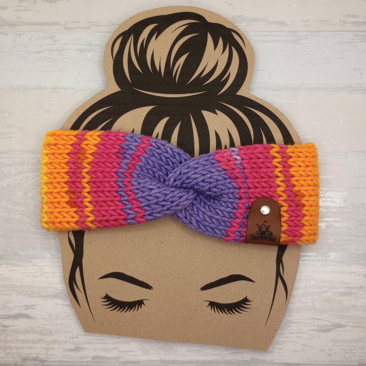 Adult Rainbow Twisted Headband