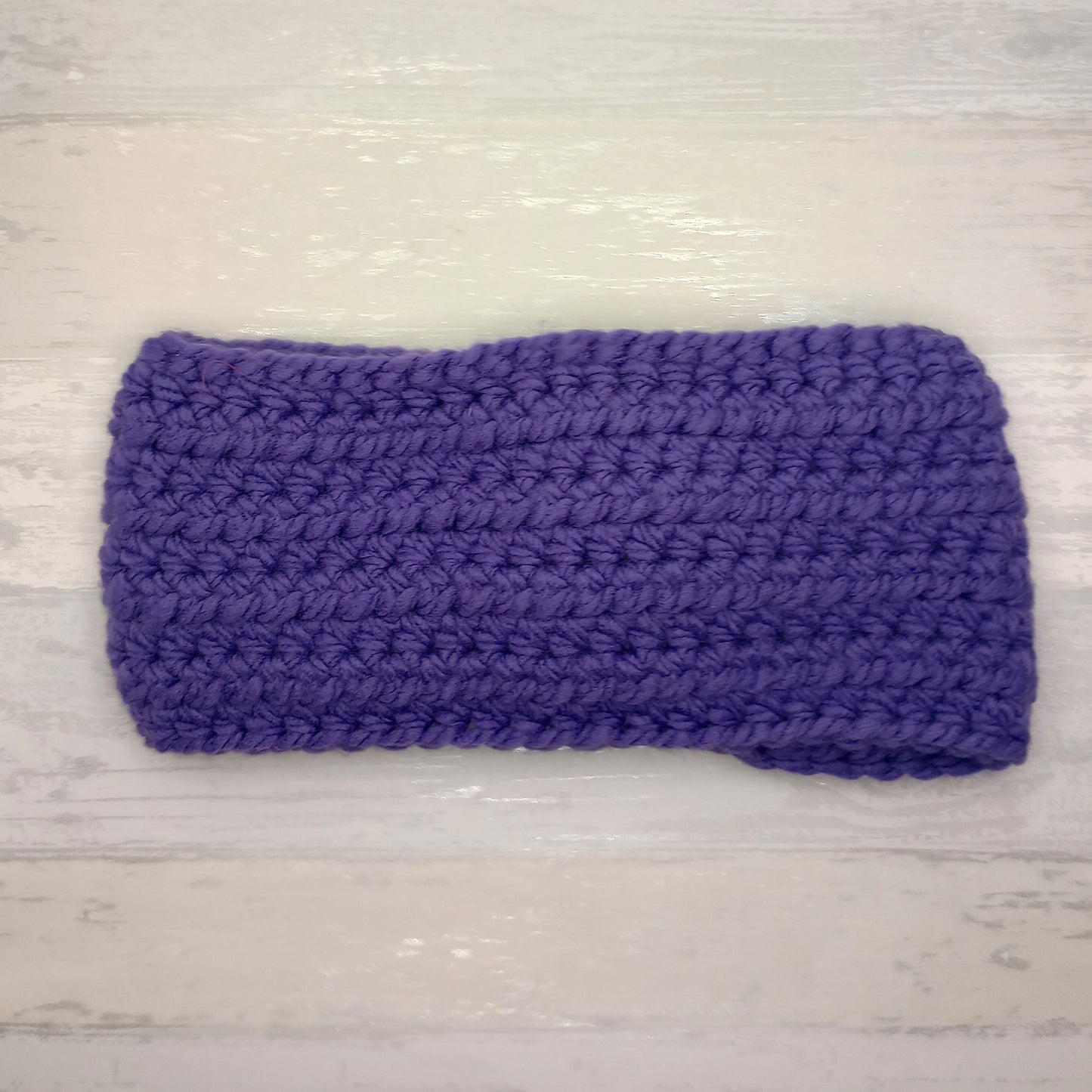 Chunky Purple Twisted Headband