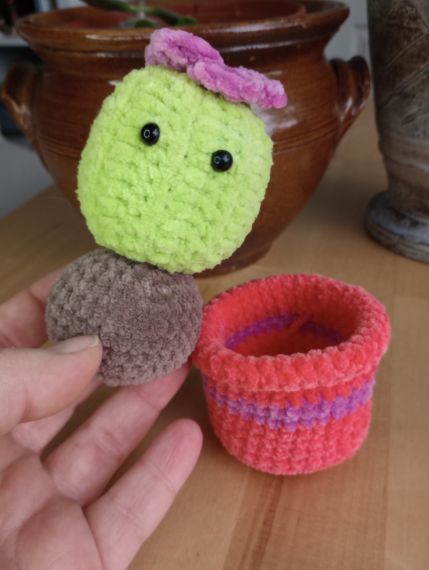 Clara the Cactus Crochet Pattern