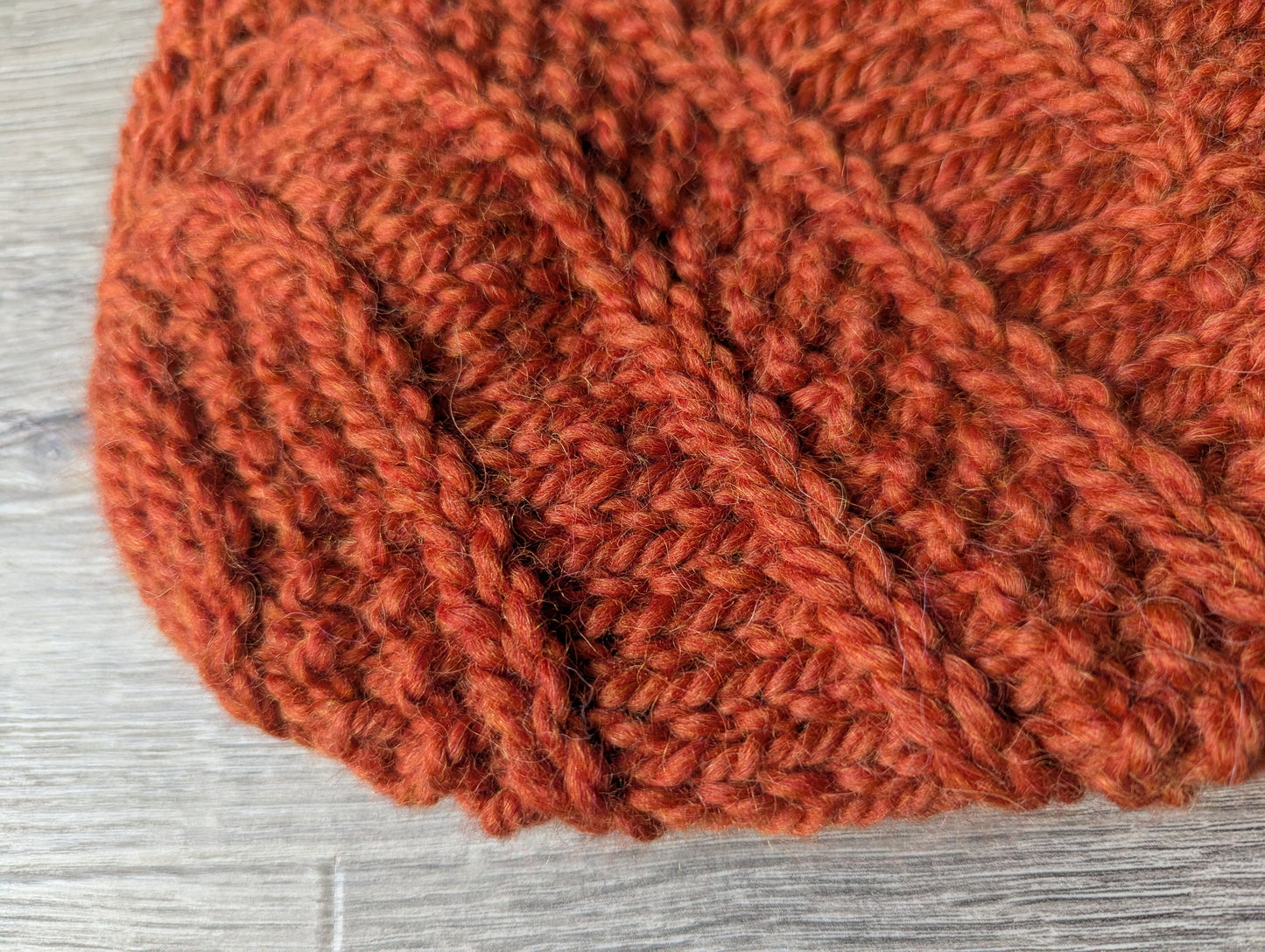 Alpaca Burnt Orange Beanie