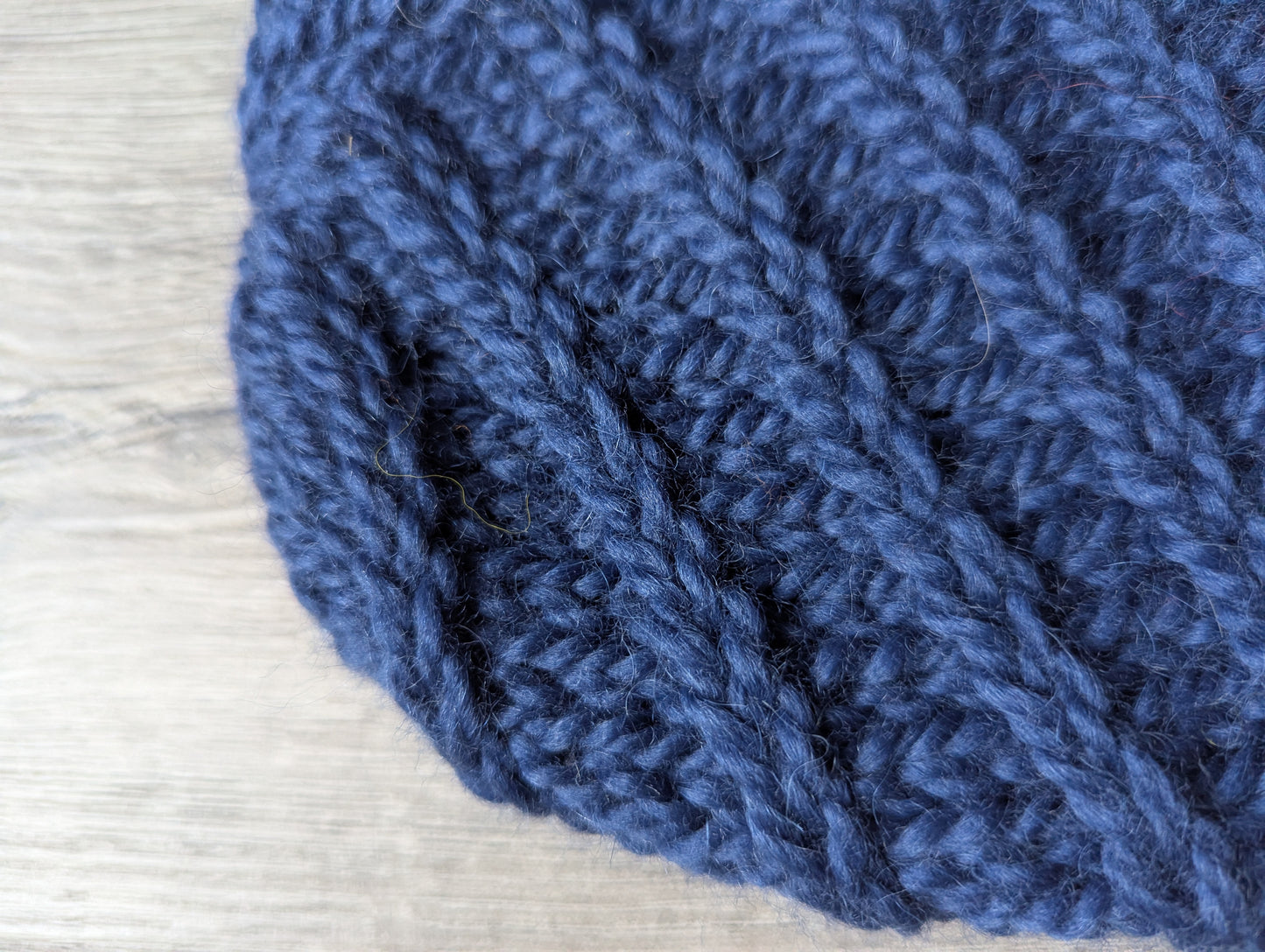 Alpaca Blue Beanie