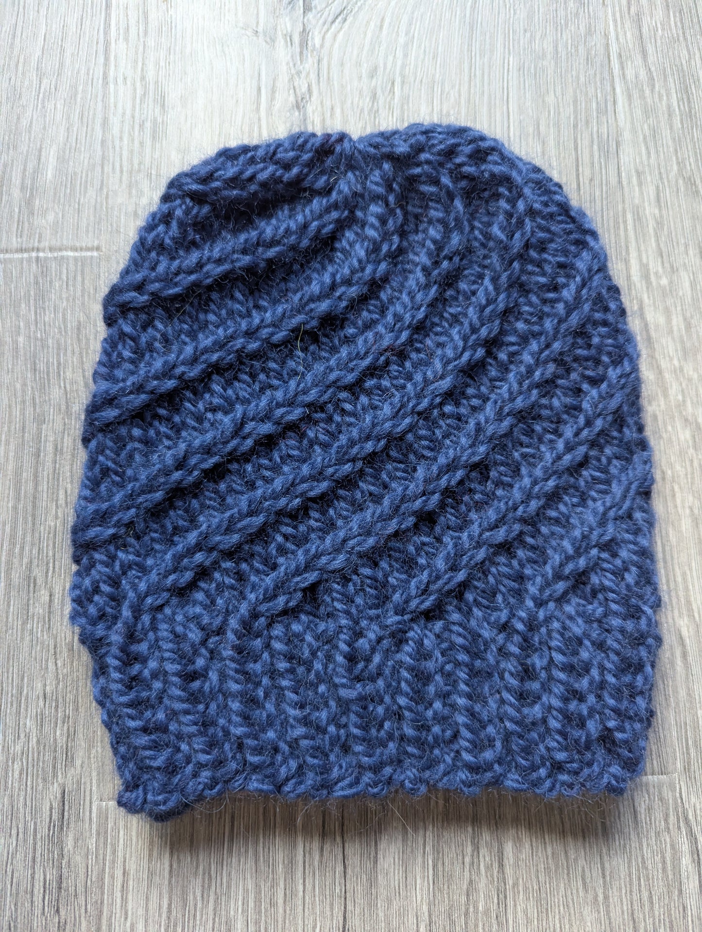 Alpaca Blue Beanie