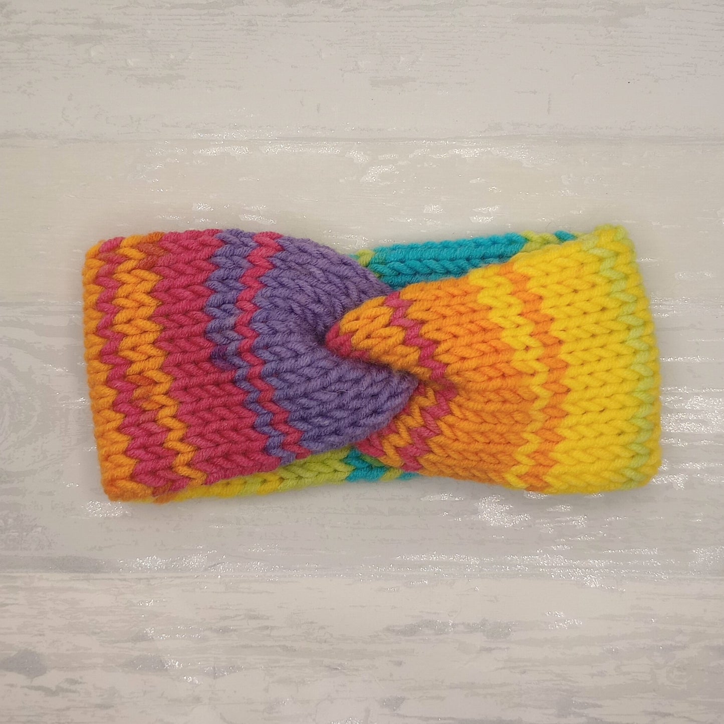 Children's Rainbow Twisted Headband