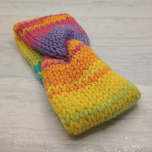 Children's Rainbow Twisted Headband